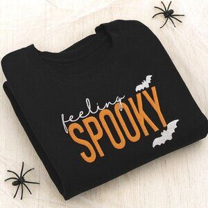 Feeling Spooky Shirt - Embroidered Halloween Sweatshirt for Mom/Dad - Spooky Sea